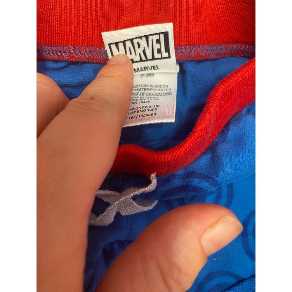 Marvel Captain America Toddler Tank & Shorts Set Multicolor Summer - Picture 3 of 4